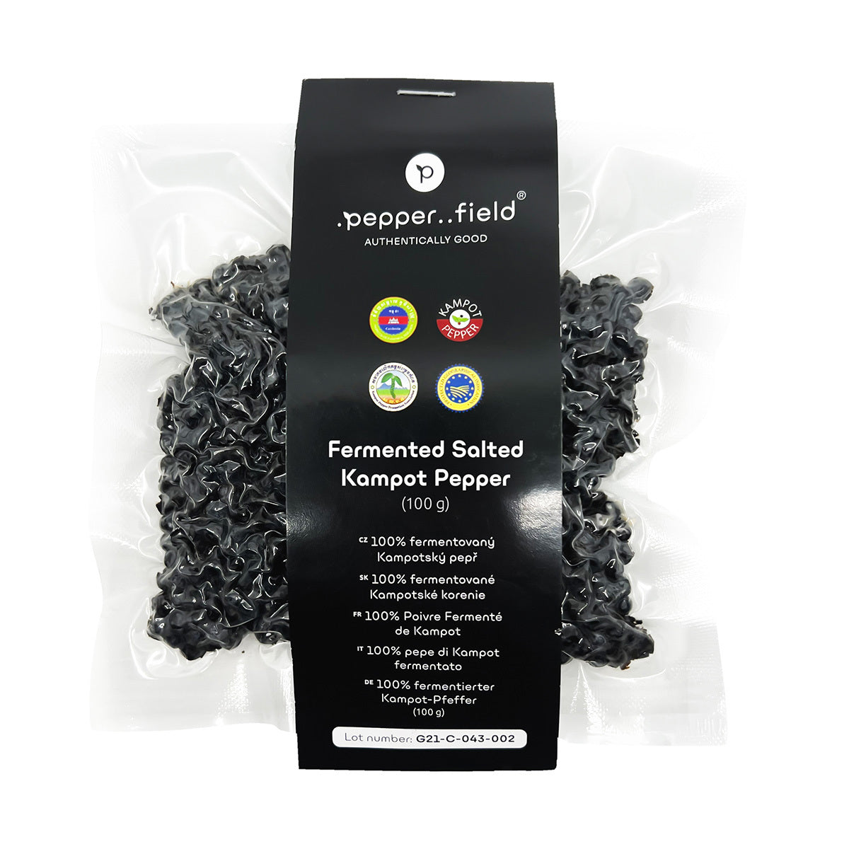 Poivre de Kampot fermenté salé 100 g