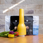 Spring promotion: rechargeable yellow Grinder FinaMill + free Kampot pepper and salt for 986 CZK