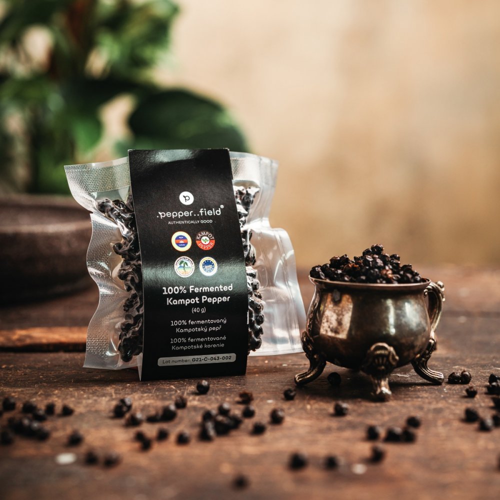 Poivre de Kampot salé fermenté 40 g