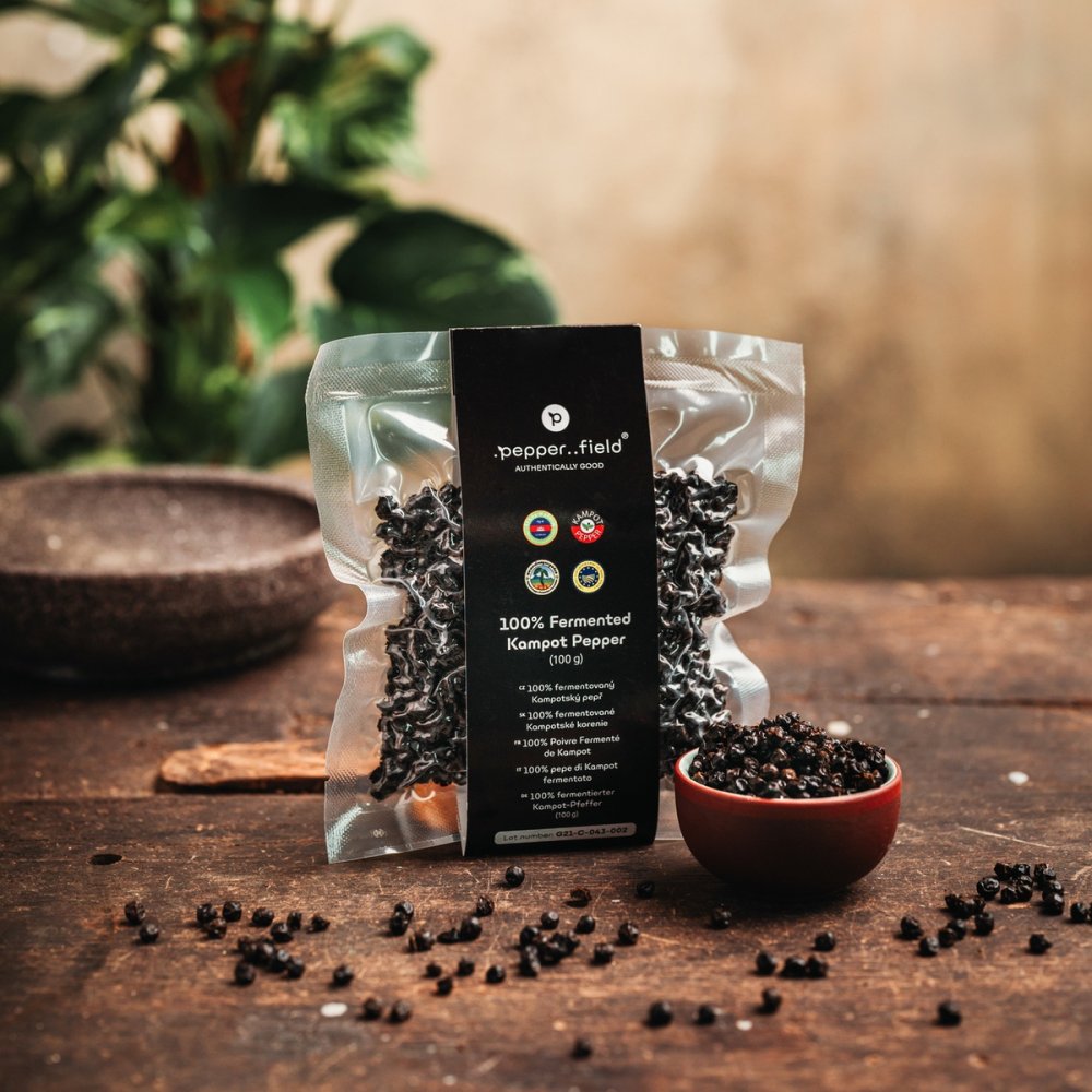 Poivre de Kampot fermenté salé 100 g