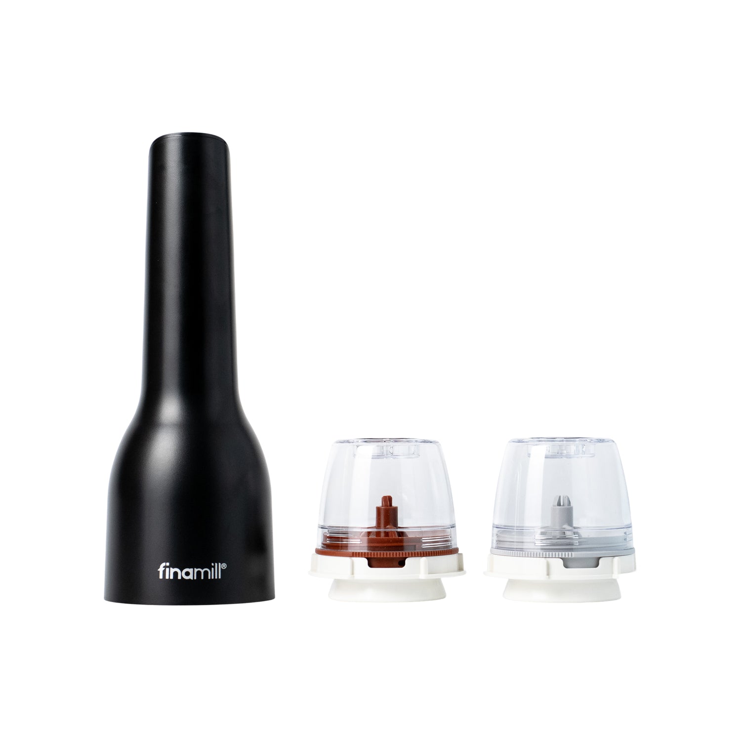 FinaMill Gift Set – Black Rechargeable Grinder with Two Containers (Copy) 