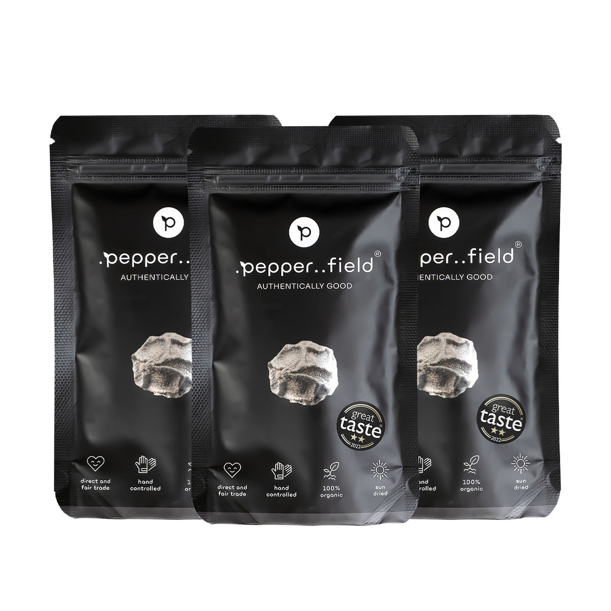 Multipack – Kampot  black pepper (3× 50 g) 