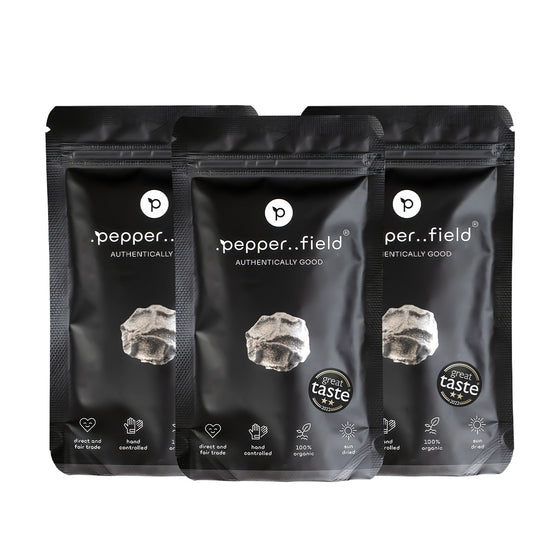 Multipack – Kampot  black pepper (3× 50 g) 