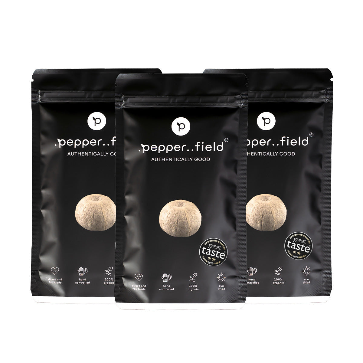 Multipack – Kampot  white pepper (3× 50 g) 