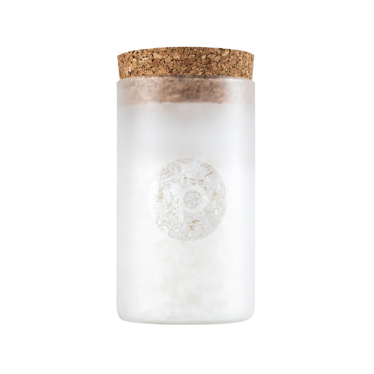 Salzpyramiden aus Kampot – Flockensalz in einer luxuriösen Geschenkbox aus sandgestrahltem tschechischem Glas 170 g