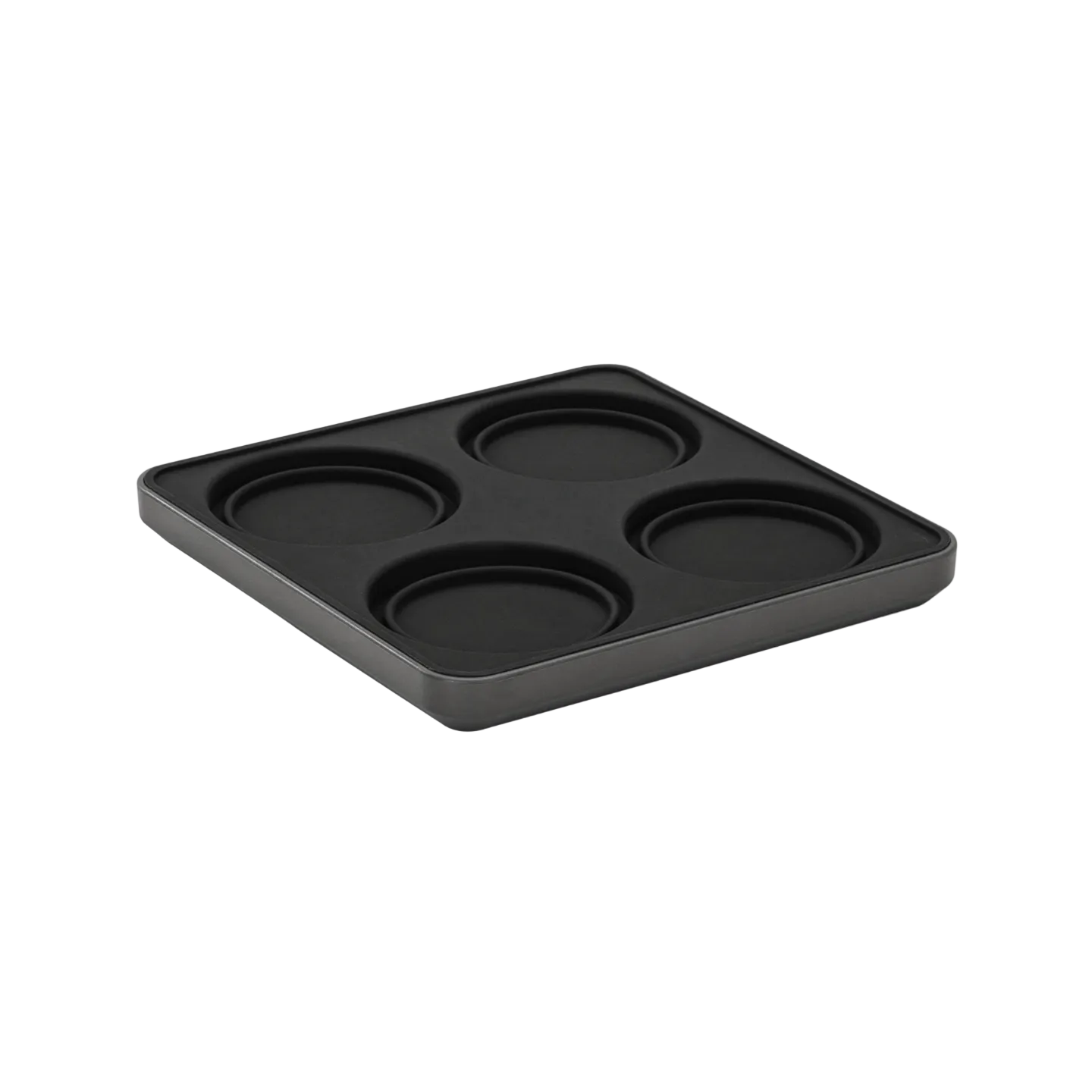 FinaMill base for 4 containers, black 