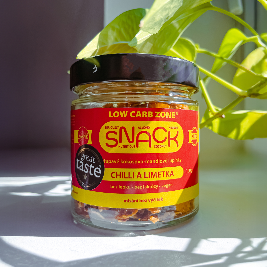 Kokosovo-mandlové lupínky chilli a limetka, 100g
